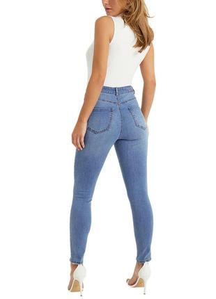 Шикарные джинсы на высокой посадке 12 размер