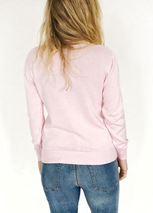 Красивый светло розовый свитер поло polo ralph lauren, размер с2 фото