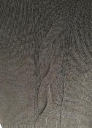 Теплый (в том числе альпака шерсть) коричневый свитер от axiome woman, сделан в италии, размер l7 фото