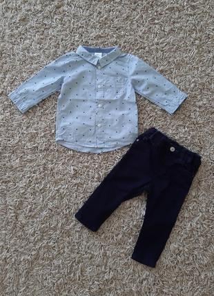 Стильний костюмчик h&m талії на 6-9 місяців.