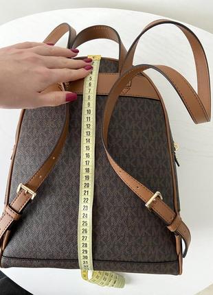 Жіночий брендовий рюкзак michael kors rhea zip medium backpack оригінал майкл корс мішель корс ранець на подарунок дружині дівчині7 фото