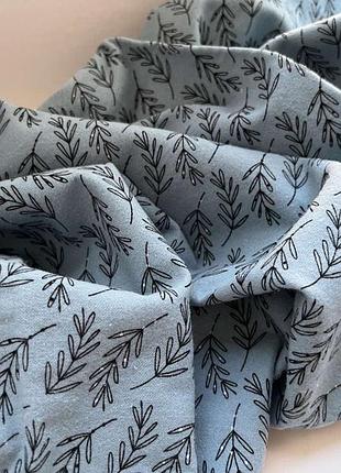 Фланелева піжама у волошки7 фото