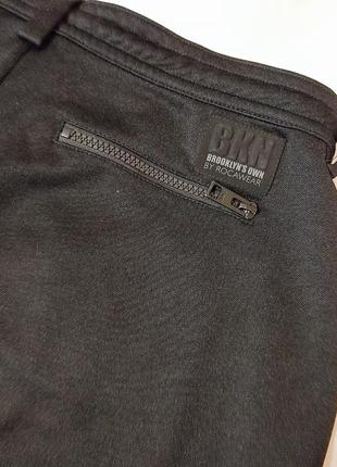🔥шикарные стильные брендовые черные спортивные штаны4 фото