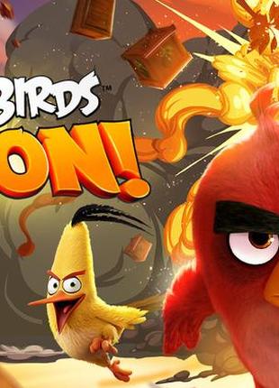 Магнит на холодильник виниловый angry birds.детский магнитик на холодильник