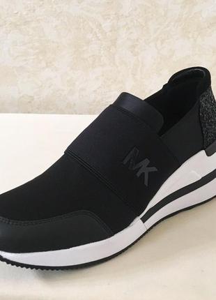 Кроссовки michael kors mk felix trainer2 фото