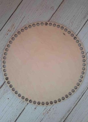 Круглое донышко для вязания, диаметр 20 см2 фото