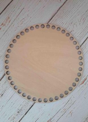 Круглое донышко для вязания, диаметр 18 см2 фото