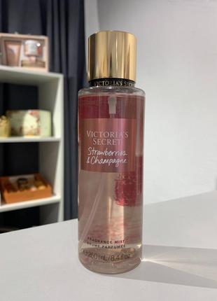 Парфумований спрей victoria's secret strawberries & champagne