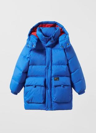 Пуховик, куртка, пуфер zara, коллекция 2023 года, размер на 158-164 см (xs)