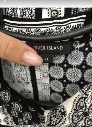 Свободная блуза с интересной спинкой river island 8/36/s4 фото