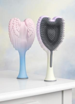 Tangle angel 2.0 ombre rose pink / serenity blue - розчіска-ангел6 фото