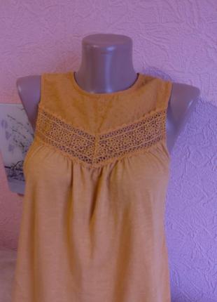 Красивая майка new look 100 % хлопок