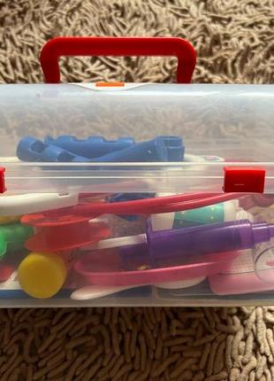 Халат «доктор плюшева», медичний набір іграшкових інструментів10 фото