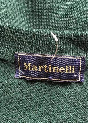 Полушерстяной полувер martinelli,50%шерсть!