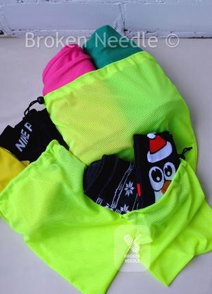 Еко мішечки-органайзери 3 шт, набір еко пакетів для зберігання/эко мешочки для хранения