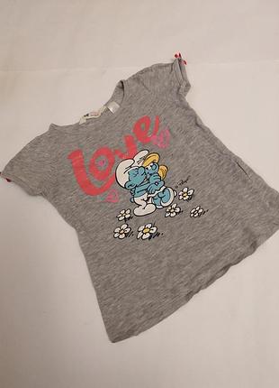 Футболка h&m, на 2-4 года