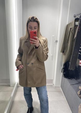 Мега трендовый оверсайз пиджак/полупальто дорогого бренда dreimaster