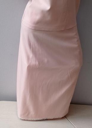 Летний розовый костюм