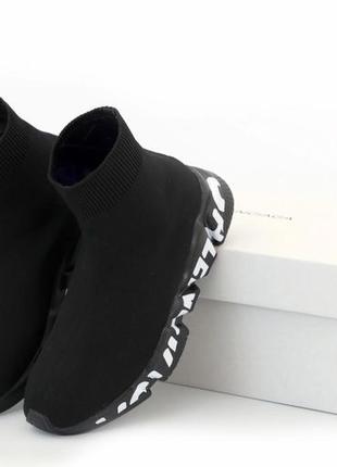 Ультра тонкие черные кроссовки speed trainer3 фото