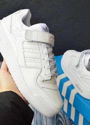 Жіночі літні кросівки adidas forum білі літні кросівки адідас форум для дівчат