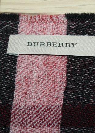 Шерстяной шарф burberry4 фото