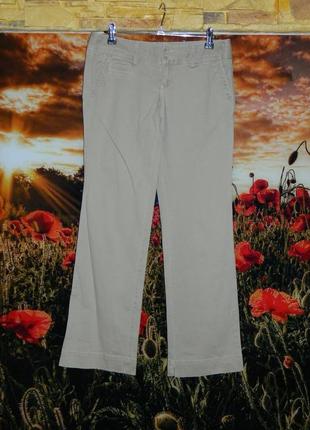 Штаны брюки джинсы светлые бежевые размер 42-44, можно на девочку подростка stretch.4 фото