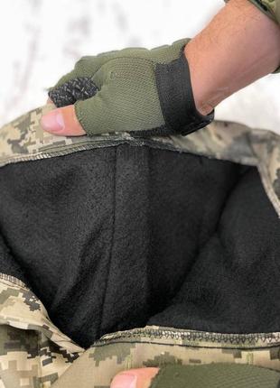 Зимние военные штаны пиксель (код 12360)5 фото