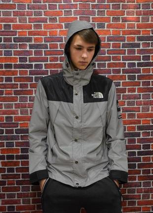 Рефлективна куртка supreme x tnf black9 фото