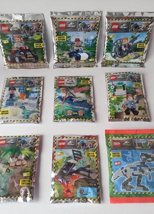 Мини лего наборы "парк юрского периода динозавры". jurassic world. lego ...