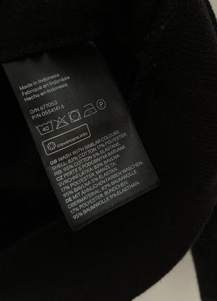 Черный свитшот h&m basic5 фото
