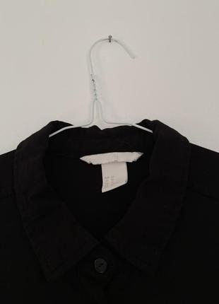 Черная рубашка h&m4 фото