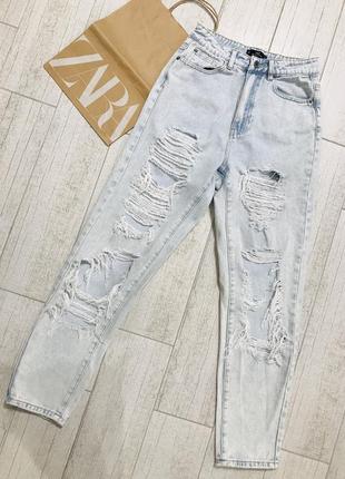 🛍брендові джинси mom riot missguided