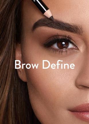 Карандаш для бровей для брюнеток и смуглых high definition brow define eyebrow pencil - цвет vamp1 фото