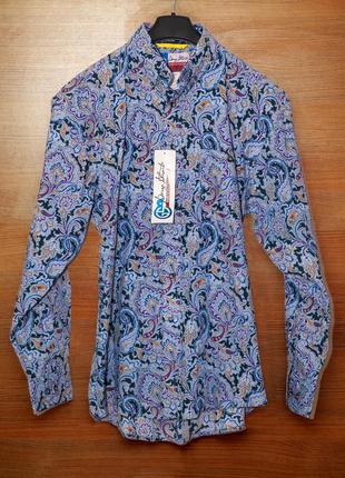 Рубашка george strait by wrangler l/s mens paisley3 фото