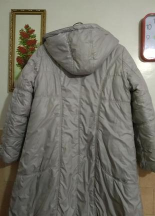 Куртка,пальто на синтепоне,хорошая длина,р 48-527 фото