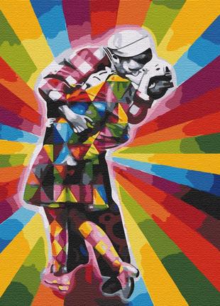 Поцелуй поп-арт