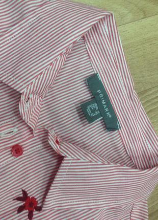 Стильна сорочка в смужку і вишивку primark4 фото