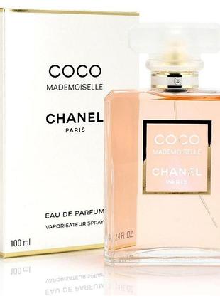 Chanel coco mademoiselle парфюмированная вода 100 ml шанель коко мадмуазель 100 мл аромат духи парфюм женская