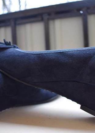 Замшевые туфли лодочки peter kaiser р. 2 1/2 р.36 23 см балетки3 фото