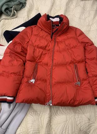 Tommy hilfiger бренд оригинал пуховик