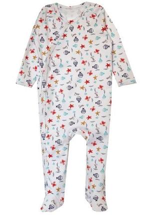 Слип, человечек, пижама 74 размер, 6-9 мес