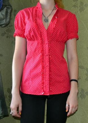 Блуза с коротким рукавом2 фото