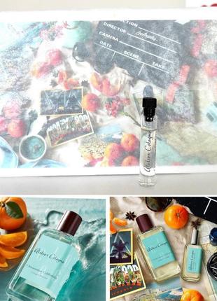 1, пробник нишевого парфюма унисекс atelier cologne clementine california 1,7 мл оригинал