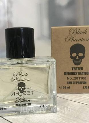 Тестер туалетна вода унісекс kilian phantom black / кіліан блек фантом (череп) / 50 мл