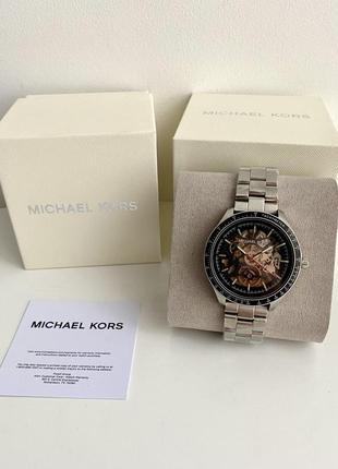 Michael kors merrick automatic watch mk9037 мужские механические часы механика майкл корс оригинал мишель на подарок мужу подарок парню