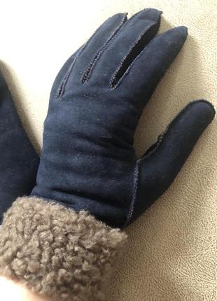 Перчатки женские из натуральной овчины