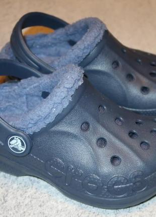 Утепленные кроксы crocs оригинал - 25 - 26 размер