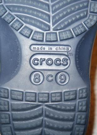 Утепленные кроксы crocs оригинал - 25 - 26 размер10 фото