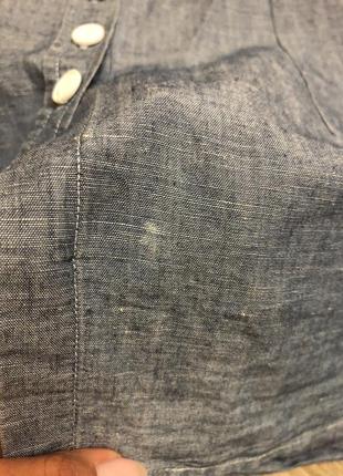 Сорочка з м’якої тканини під джинс. розмір s4 фото