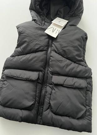 Дитяча жилетка жилет безрукавка zara 98, 104, 110